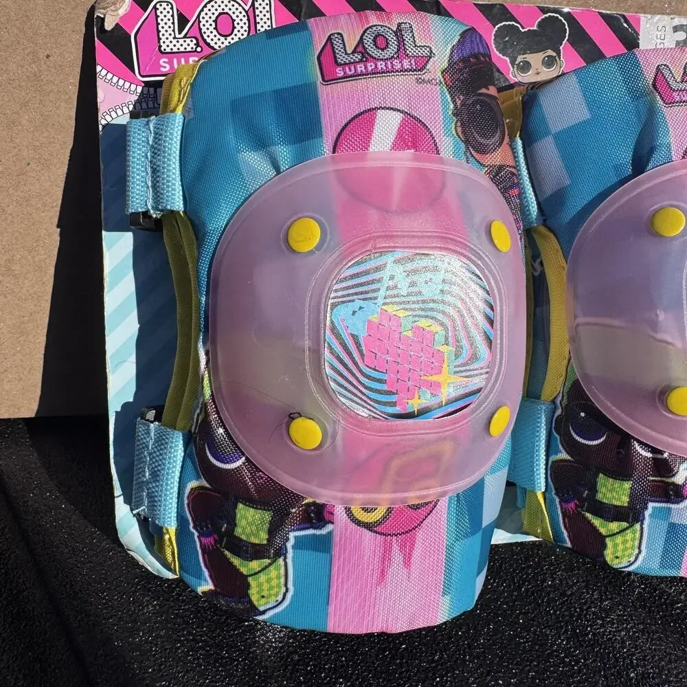 LOL Surprise Protective Gear Kids Elbow Knee Pads Set Ages 3+‎ Bell Walmart Toy